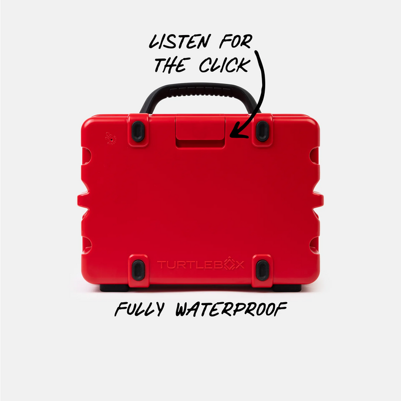 Red & White Original Gen 3 back view #speaker-color_red-white-gameday-series