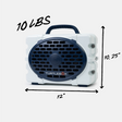 White & Navy Original Gen 3 quarter view #speaker-color_white-navy-gameday-series