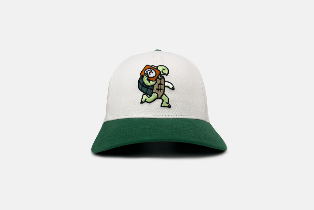 Studio front shot of the Jammin' Turtle Cap 