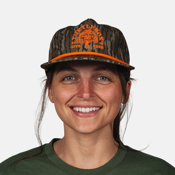 A lifestyle photo of Merch Bottomland Hat Front