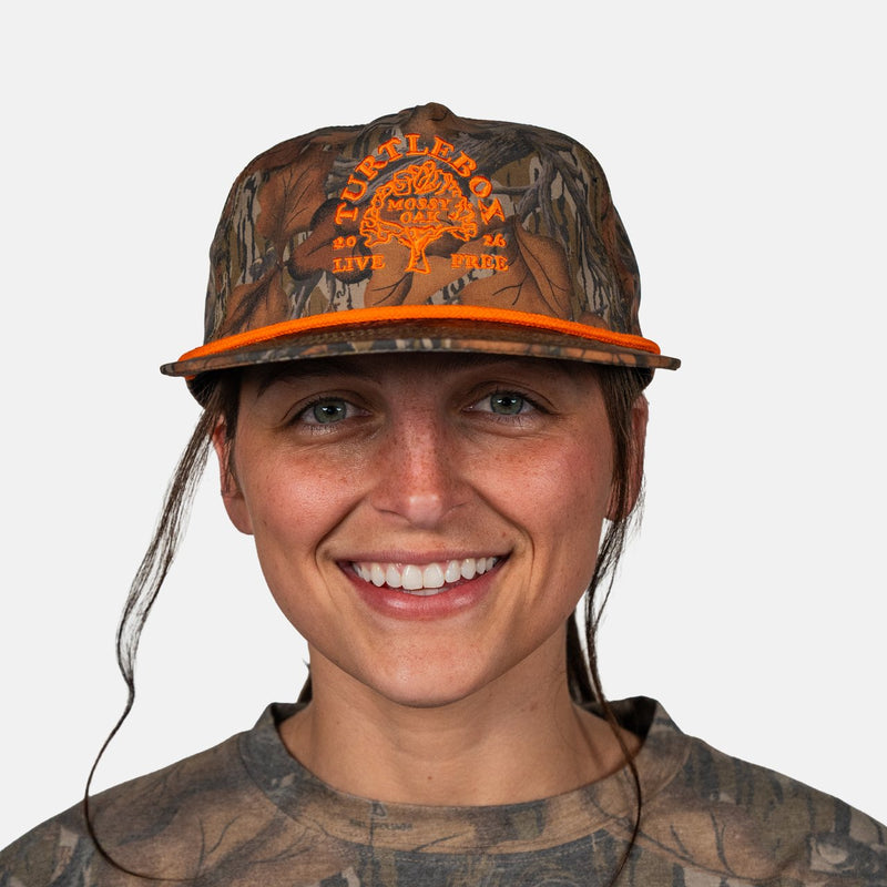 A lifestyle photo of Merch Fall Foliage Hat Front