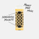 Yellow portable speaker with magnetic mounts on a white background #base-color_fighting-lady-yellow