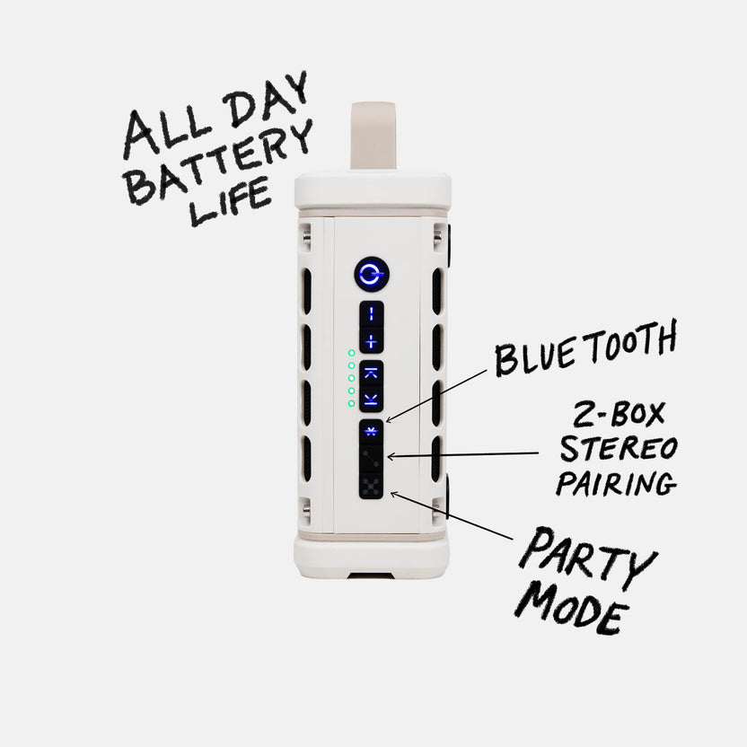 The Turtlebox Ranger: LOUD! Outdoor Waterproof Bluetooth Speaker ...