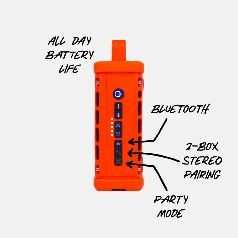 The Ranger | Portable Waterproof Bluetooth Speaker | Turtlebox – TURTLEBOX