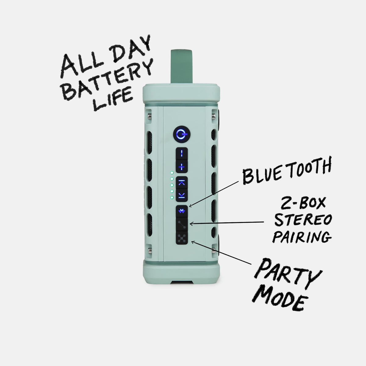 The Turtlebox Ranger: LOUD! Outdoor Waterproof Bluetooth Speaker ...