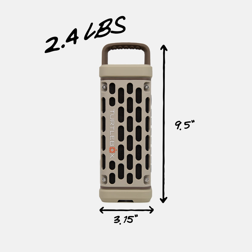 The Ranger | Portable Waterproof Bluetooth Speaker | Turtlebox – TURTLEBOX