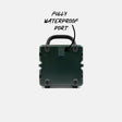 Green portable case with 'Fully Waterproof Port' text on a white background #base-color_green