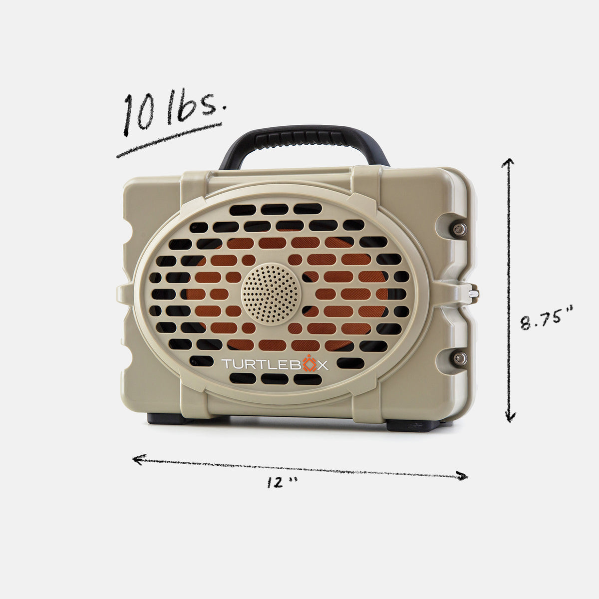 The Original Turtlebox: LOUD! Outdoor Waterproof Bluetooth Speaker ...