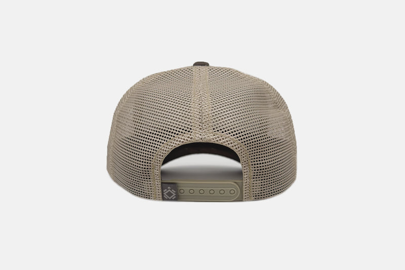 Studio back shot of the Old School Hunter Hat