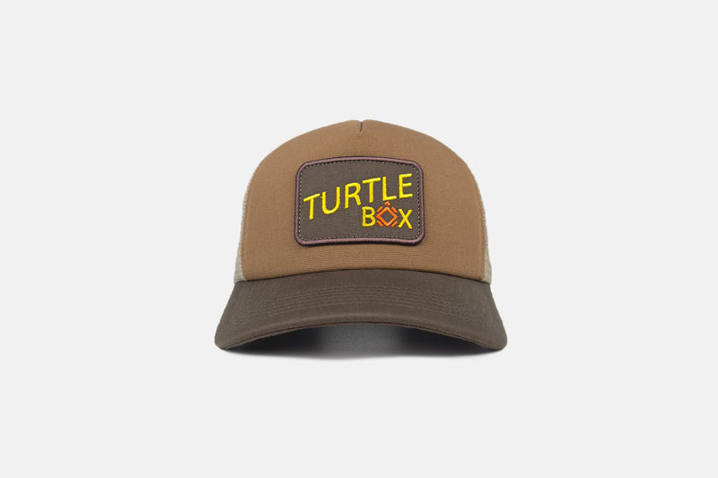 Studio front shot of the Old School Hunter Hat