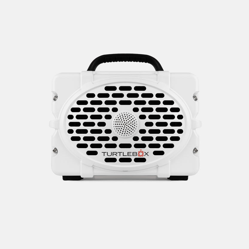 Turtlebox Ranger White The Original Turtlebox: LOUD! Outdoor Waterproof Bluetooth Speaker ...