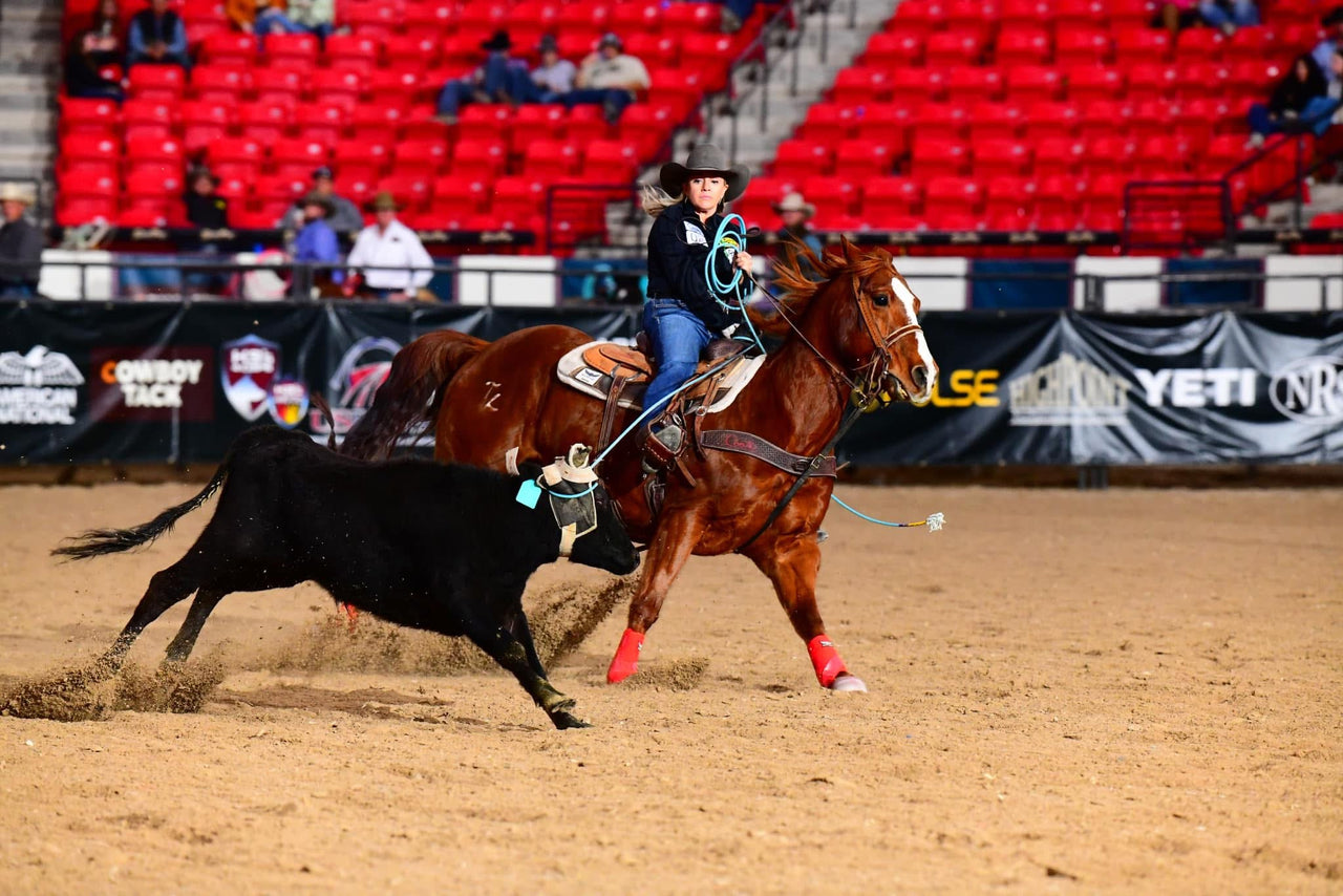Team roping event 