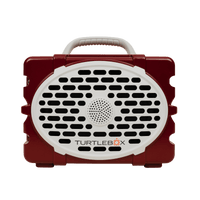 Maroon & White speaker studio image