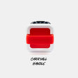 Red and white container with 'TurtleBox' branding on a white background #base-color_americana-blue