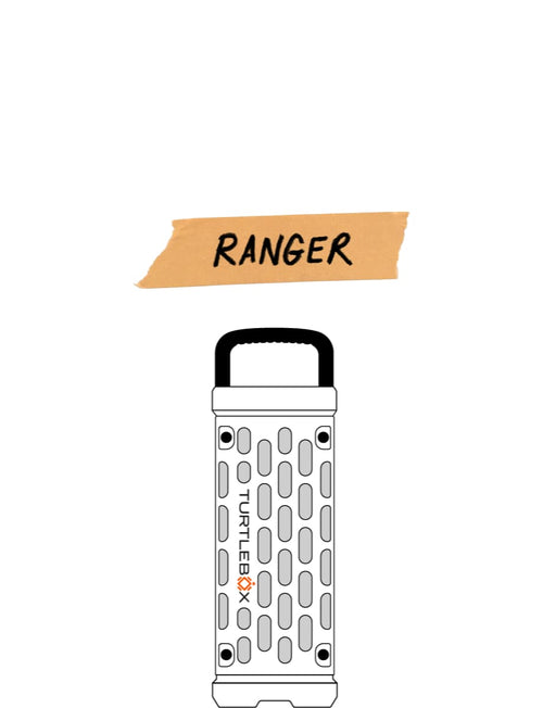 Turtlebox Ranger Sticker Skin The Turtlebox Ranger: LOUD! Outdoor Waterproof Bluetooth Speaker ...