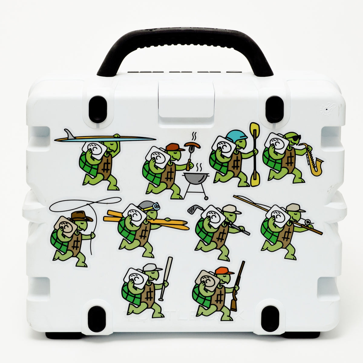 lifestyle Jammin Turtles Turtlebox sticker pack 